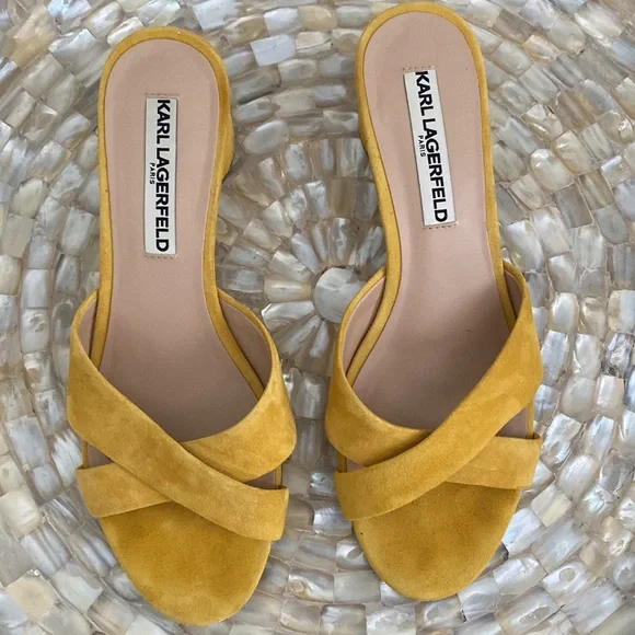 Women’s Karl Lagerfeld open toe shoes - Picture 8 of 10